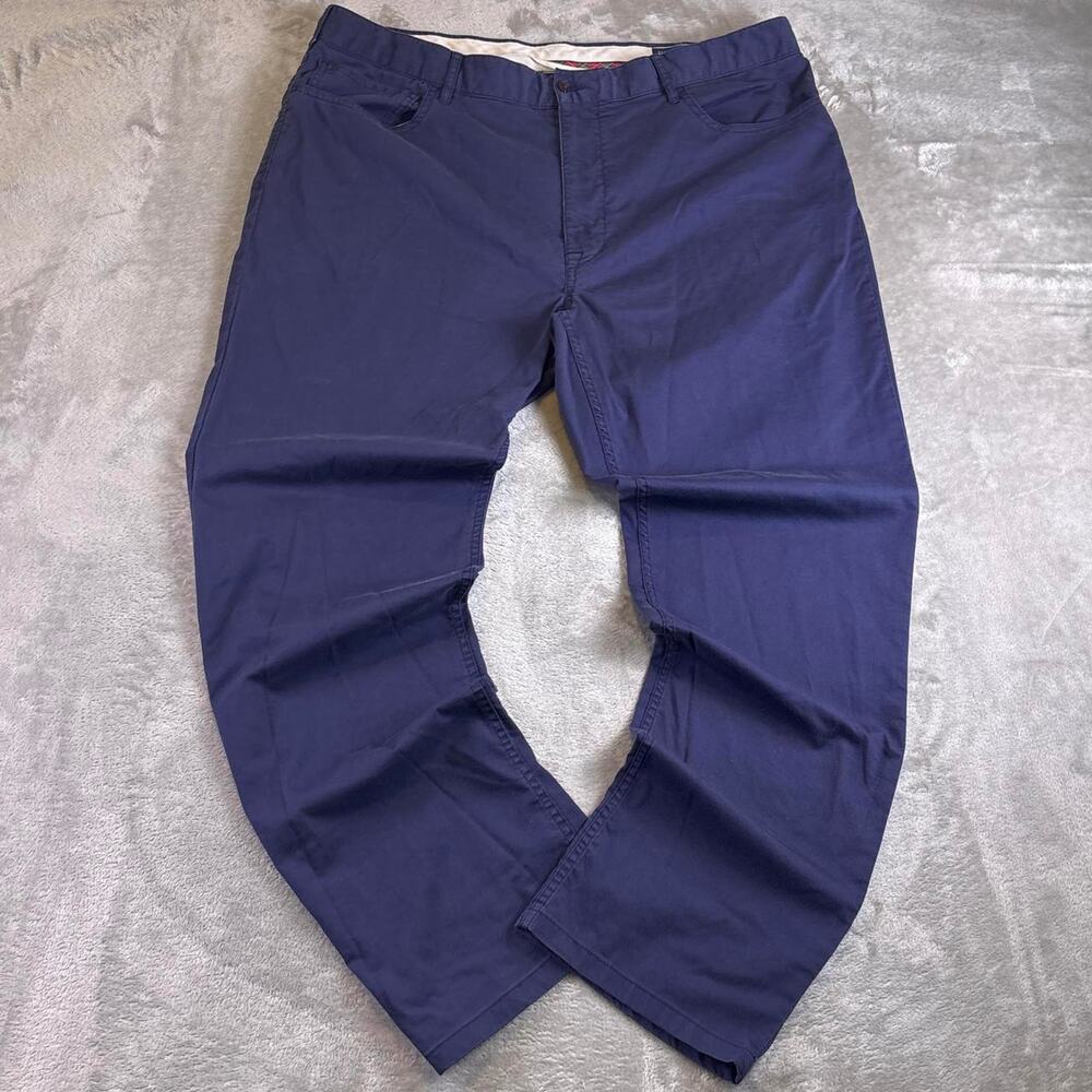 Polo Golf Ralph Lauren Tailored Fit Chino Pants Men’s 38x32 Navy Blue - Picture 1 of 8